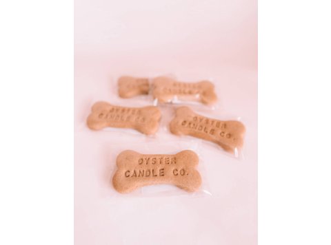 Custom Stamped Dog Bone Strawberry Shortcake