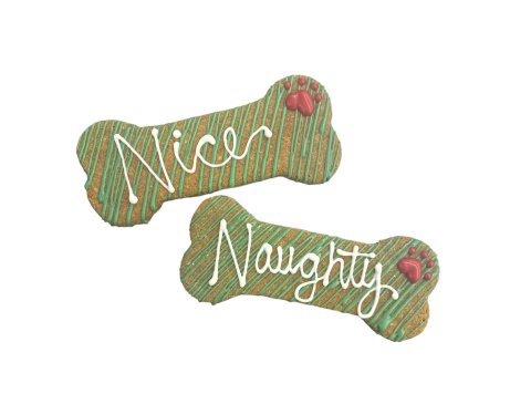 Paws Gourmet Bakery Holiday Naughty Nice Bones