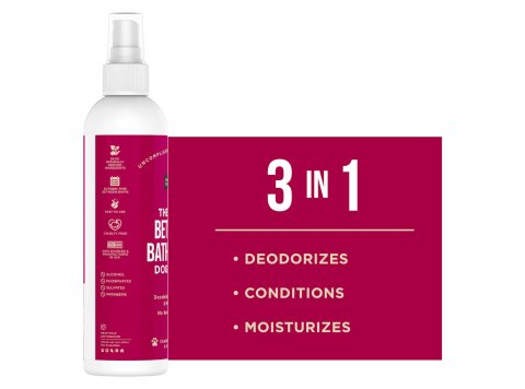 The Only Between Bath Spray Dogs Need - Cranberry & Vanilla 8 ounce