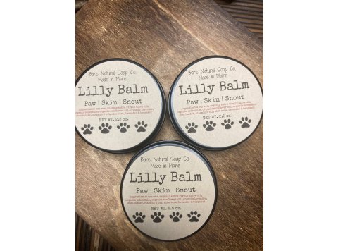 Lilly Balm | Dog Salve | Paw | Skin | Snout | Made in Maine