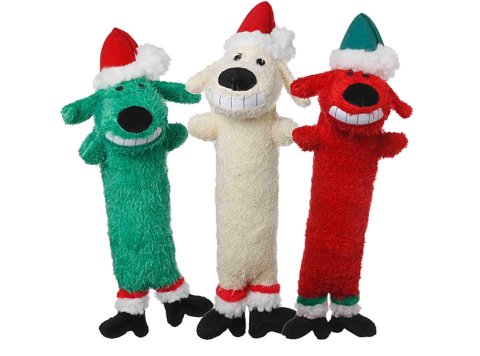 Multipet Loofa Santa (Asst Colors) 12"