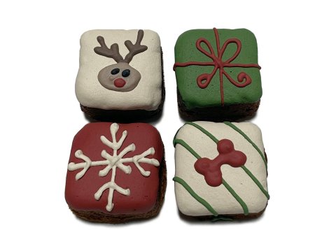 Christmas Brownie Bites