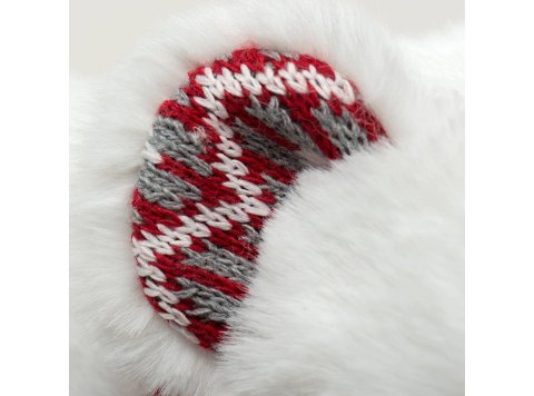 Nordic Frost Squooshie™ Polar Bear Plush Dog Toy Large