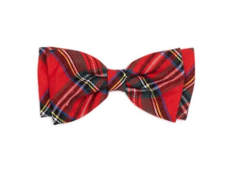 Red Plaid III Bow Tie