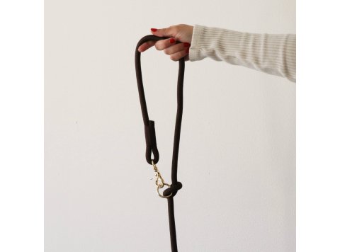 'Tan' - Hands Free Dog Braided Rope Leash