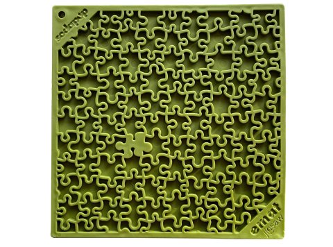 Jigsaw Design Emat Enrichment Licking Mat pink