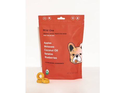 Organic Fruit Salad Vegan Baked Dog Treats