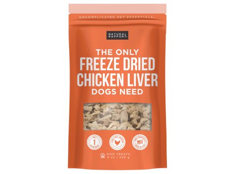 The Only Freeze Dried Chicken Liver Dogs Need Bulk - 5 pounds
