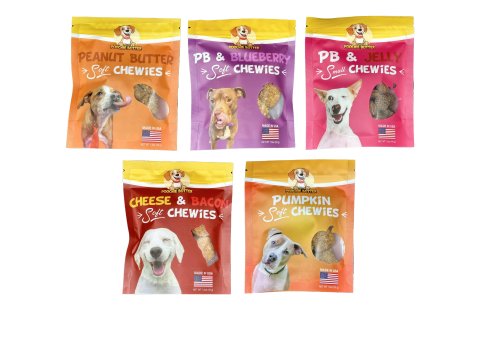 Baked Dog Treat Soft Chewy Collection 1.5oz Bacon & Cheese
