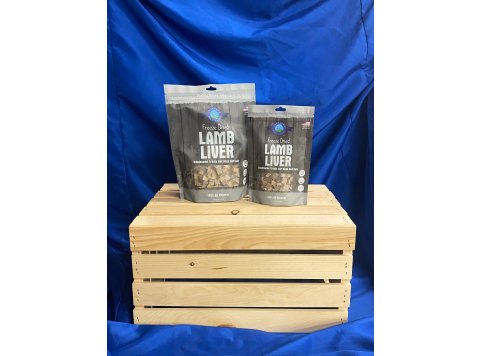 Freeze Dried Lamb Liver Treats 8oz
