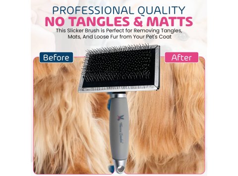 Gel-Handle Slicker Brush