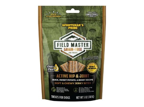 Field Master Active Hip & Joint Grainfree Dog Treats Duck/Sweet Potato/Berry 5oz.