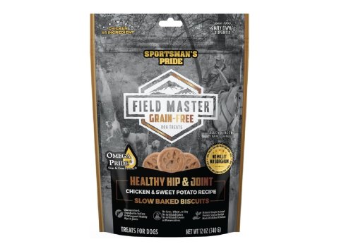 Field Master Healthy Hip & Joint Grainfree Dog Treats Chicken/Sweet Potato 12oz.