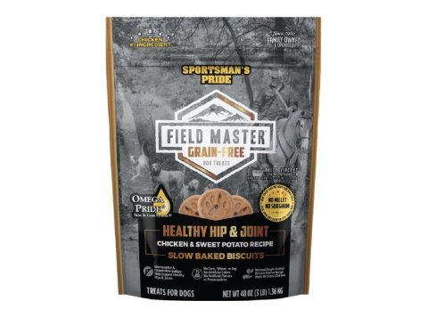Field Master Healthy Hip & Joint Grainfree Dog Treats Chicken/Sweet Potato 48oz.