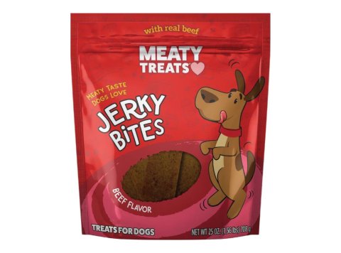 Meaty Treats Jerky Bites Beef/Pepperoni 25oz.