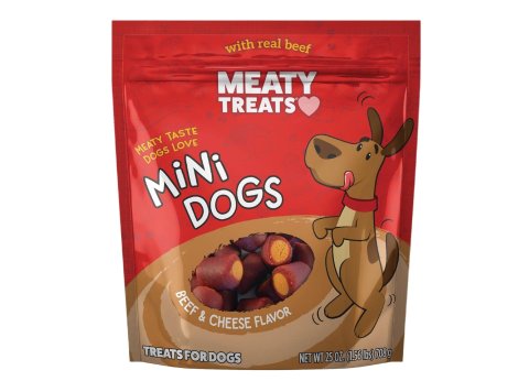 Meaty Treats Flavor Wraps Beef/Cheese 25oz.