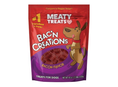 Meaty Treats Bac'N Creations Bacon 40oz.