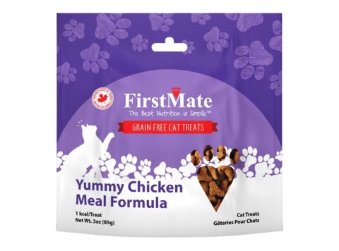 Firstmate Cat Grain Free Indulgent Duck Treat 3oz.