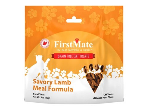 Firstmate Cat Grain Free Savory Lamb Treat 3oz.