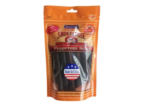 Smokehouse USA Made Pepperoni Stix Dog Treats 1ea/8 oz
