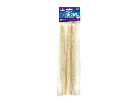Treatly Collagen Chew Twist Rolls Dog Treats Natural, 1ea/XL, 3 pk
