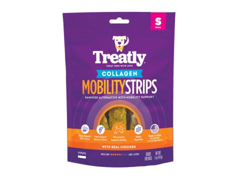Treatly Collagen Mobility Strips Dog Chews Chicken, 1ea/SM, 5oz.