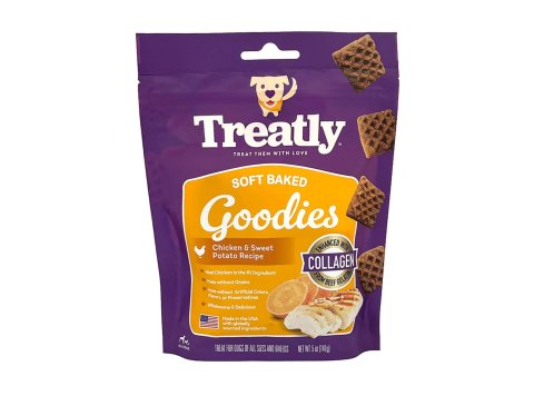 Treatly Soft Baked Goodies Dog Treats Chicken & Sweet Potato, 1ea/5oz.