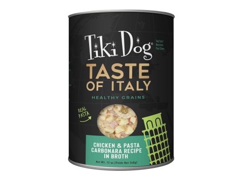 Tiki Pet Dog Gourment Italian Chicken 12oz. (Case of 8)