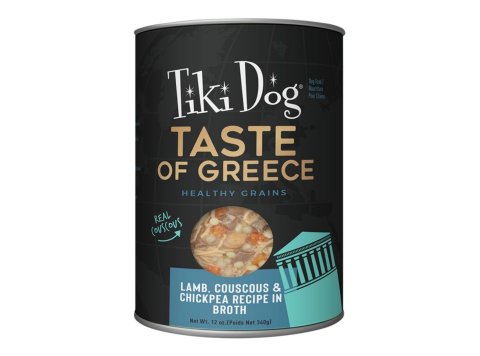 Tiki Pet Dog Gourmet Greek Lamb 12oz. (Case of 8)