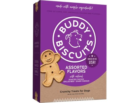 Buddy Biscuits Dog Crunchy Assorted 16oz.