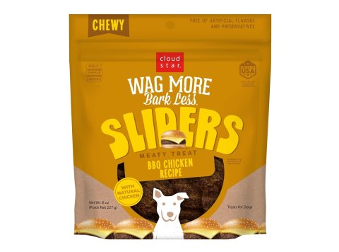 Cloudstar Wagmore Dog Sliders Grain Free Barbeque Chicken 8oz.