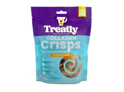 Treatly Collagen Crisps Dog Treats Chicken, 1ea/5oz.