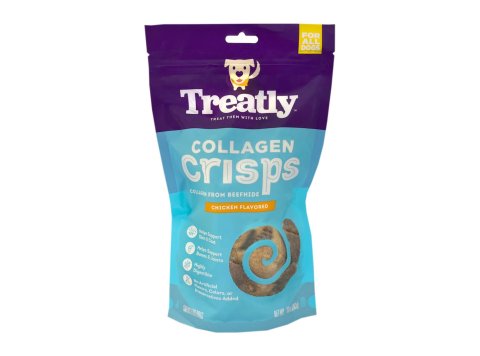 Treatly Collagen Crisps Dog Treats Chicken, 1ea/10oz.
