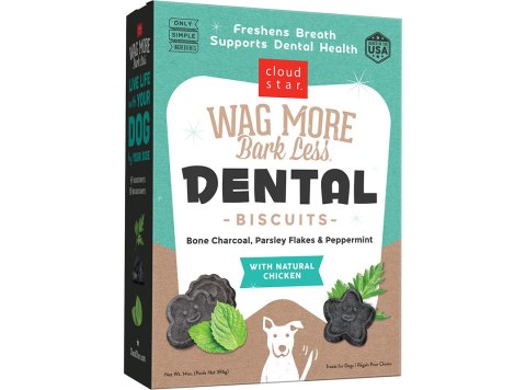 Cloud Star Dog Dental Chicken Charcoal 14oz.
