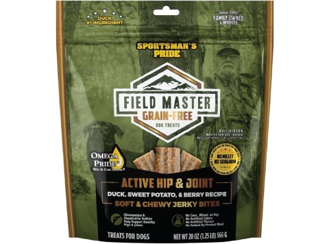 Field Master Active Hip & Joint Grainfree Dog Treats Duck/Sweet Potato/Berry 20oz.
