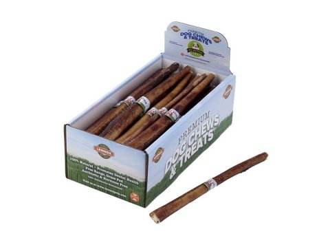 Lennox Natural Bully Stick 12" Odorfree Display Box (Case of 45)