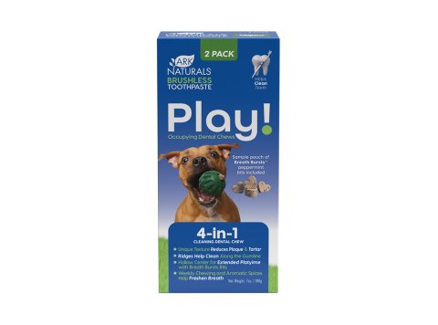 Ark Naturals Dog Brushless Play! 2 Pack
