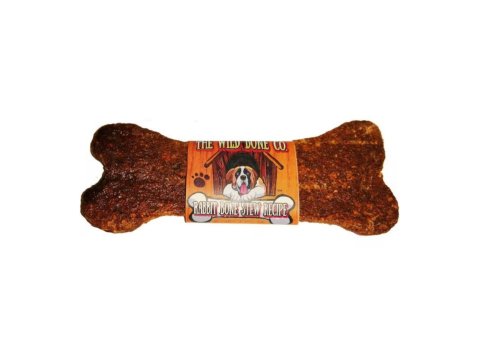 The Wild Bone Co. Jerky Style Dog Treats Display Rabbit 1oz.-24 Pc