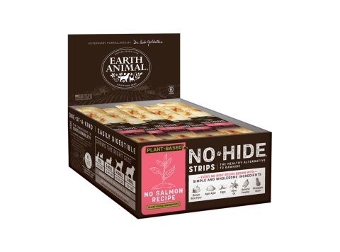 Earth Animal Dog No Hide Strips No Salmon 60 Count
