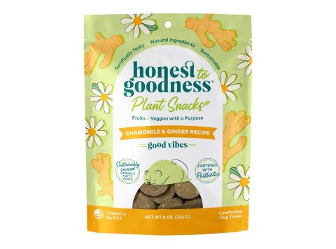 Honest To Goodness Good Vibes Calming Treats Chamomille/Ginger 8oz.