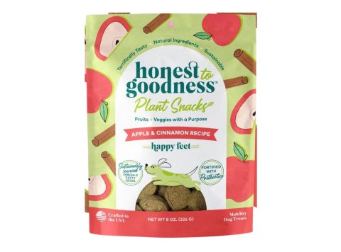 Honest To Goodness Happy Feet Mobility Treats Apple/Cinnamon 8oz.
