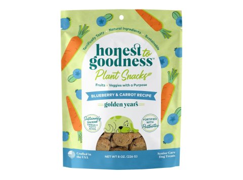 Honest To Goodness Golden Years Senior Treats Blueberry/Carrot 8oz.