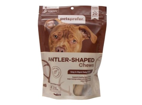 Pets Prefer Antler Treats for Large Dogs 8 Pk