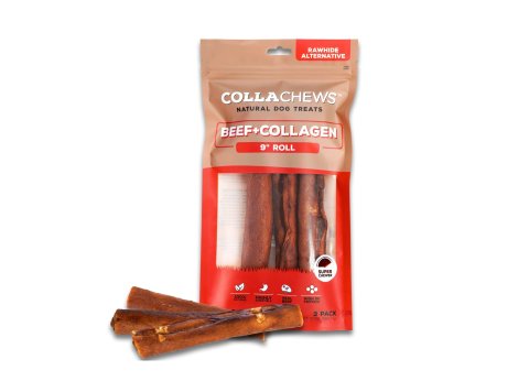 Collachews Collagen Roll Beef 9" 3Pk