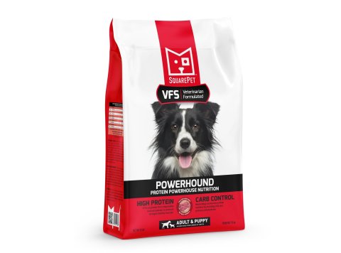 Square Pet VFS Powerhound Dog 22Lb Red Meat
