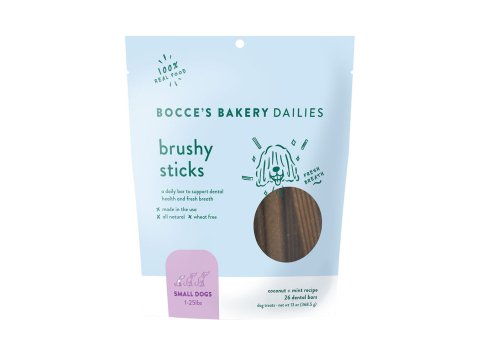 Bocces Dog Brushy Sticks Small 13oz.