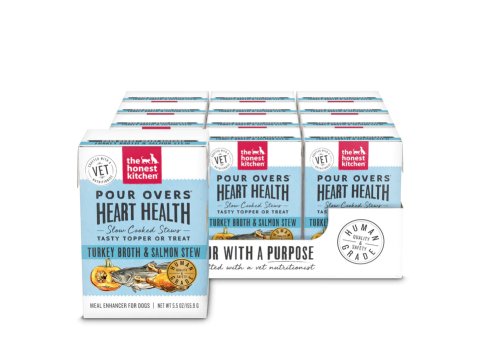 The Honest Kitchen Dog Grain Free Pour Over Heart Salmon 5.5Oz