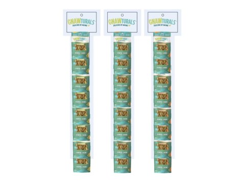 Gnawturals Dental Chews Twisted Stick Clipstrip Medium 24 Count