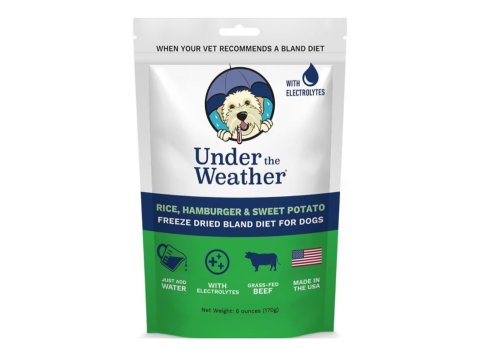 Under The Weather Bland Diet For Dogs Hamburger/Rice/Sweet Potato 6oz.