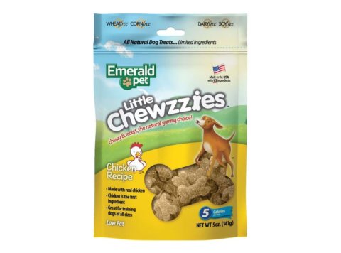 Emerald Pet Little Chewzzies Dog Treats Chicken 5oz.